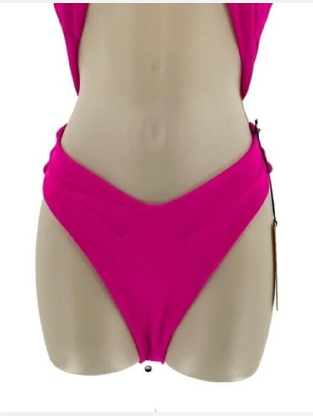 lovewave The Christensen One Piece Cut Out Swimsuit in Hot Pink Size Medium NWT